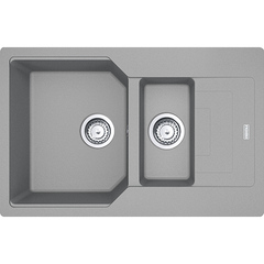 Кухонная мойка Franke Urban UBG 651-78 Fragranite, серый камень
