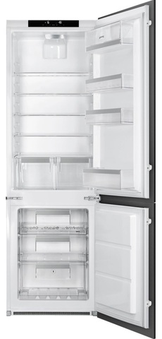 Встраиваемый двухкамерный холодильник Smeg C8174N3E1