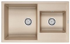 Кухонная мойка Paulmark Tandem PM238250-QU