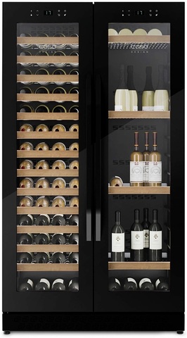 Винный шкаф CASO WineChef Duo 122 Black