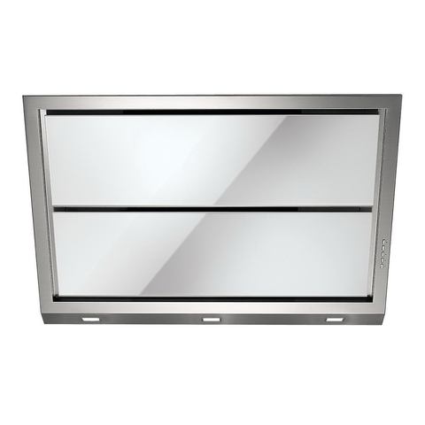 Кухонная вытяжка FALMEC Design GLEAM 90 Inox Vetro Bianco