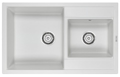 Кухонная мойка Paulmark Tandem PM238250-WH