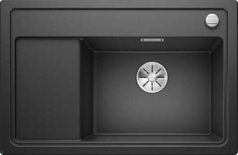 Кухонная мойка Blanco Zenar XL 6S Compact, чаша справа, чёрный