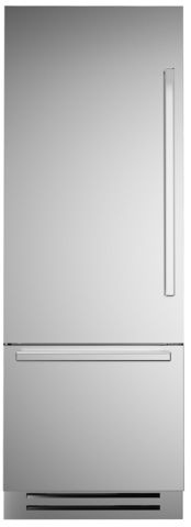 Встраиваемый двухкамерный холодильник Bertazzoni REF75PIXL