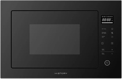 Встраиваемая микроволновая печь HiSTORY MIH 38GG MBK
