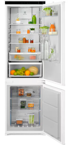 Встраиваемый двухкамерный холодильник Electrolux ENT6MD18S3