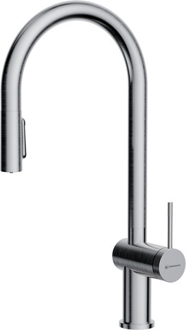 Смеситель Omoikiri TAHARA-SB-BN латунь/нержавеющая сталь