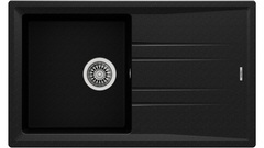 Кухонная мойка Teka STONE 50 B-TG 1B 1D METALLIC BLACK