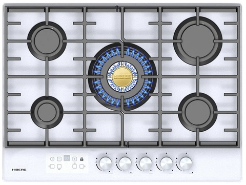 Газовая варочная панель HIBERG VM 7255 W