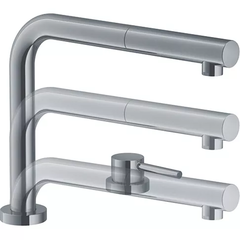 Смеситель Franke  Active Window Pull-Out, оптика стали
