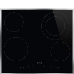 Независимая электрическая варочная панель Smeg SE364ETFX