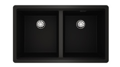 Кухонная мойка Teka RADEA R10 2B 750 M-TG BLACK CARBON