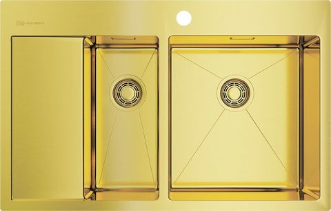 Кухонная мойка Omoikiri Akisame 78-2-LG-R
