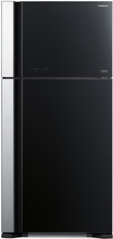 Холодильник с верхней морозильной камерой Hitachi R-VG 660 PUC7-1 GBK