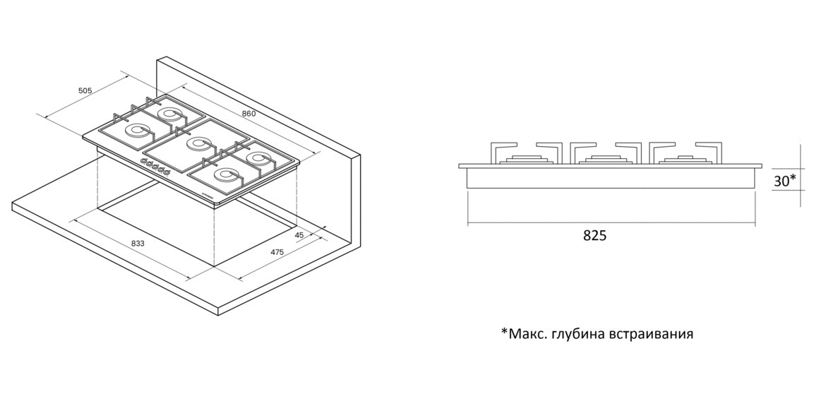 Gorenje th60e3b схема встраивания