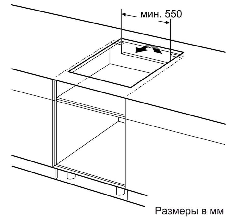 Bosch pug64kaa5e схема встраивания