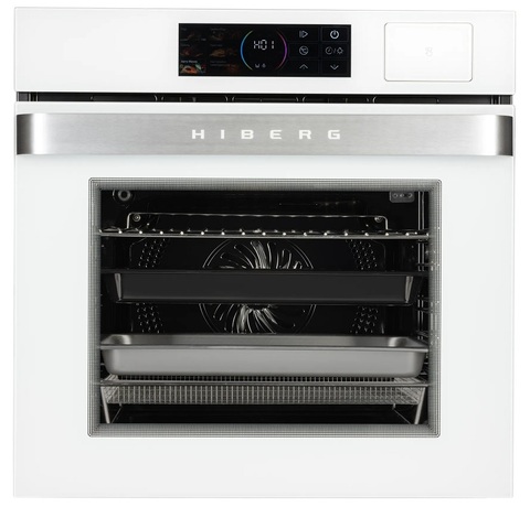 Электрический духовой шкаф HIBERG S-VM 6415 W SMART