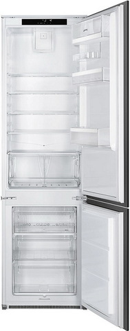 Встраиваемый двухкамерный холодильник Smeg C41941F1