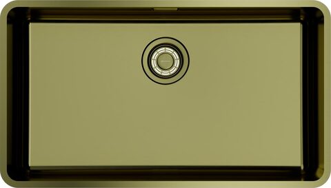 Кухонная мойка Omoikiri Omi 73-U/I-LG Ultra нерж.сталь/светлое золото