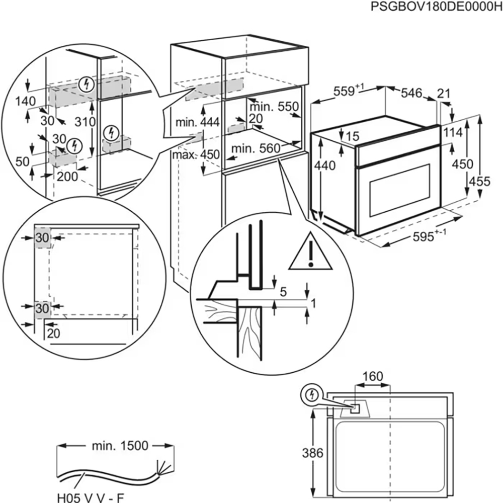 Духовой шкаф electrolux okf5c70x