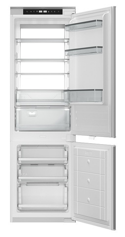 Встраиваемый двухкамерный холодильник Bertazzoni REF603BBNPTC-S