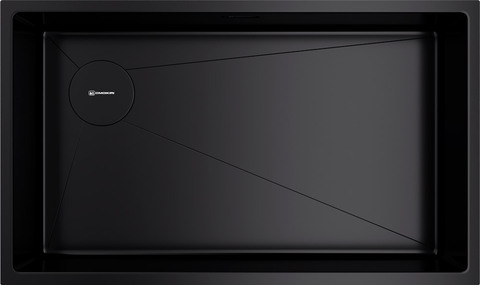 Кухонная мойка Omoikiri Taki 74-U/IF-L-GB Side нерж.сталь/графит