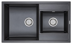 Кухонная мойка Paulmark Tandem PM238250-BLM