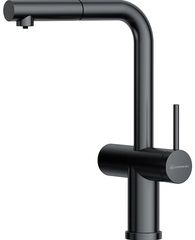 Смеситель Omoikiri Karatsu-S-GM латунь/вороненая сталь