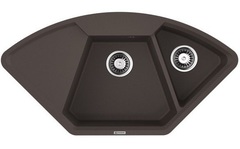 Кухонная мойка Omoikiri Yonaka 98-C-DC, тёмный шоколад