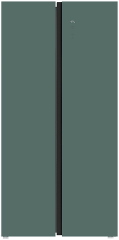 Холодильник Side-by-Side Maunfeld MFF191NFGN Matt Inverter