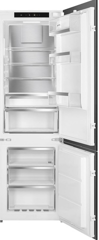Встраиваемый двухкамерный холодильник Smeg C9174TN5D1