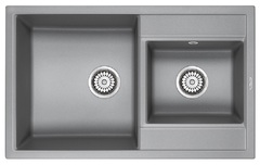 Кухонная мойка Paulmark Tandem PM238250-GRM