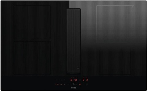 Индукционная варочная панель со встроенной вытяжкой Elica NIKOLATESLA VELVET BL/A/83