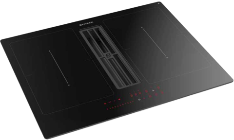 Индукционная варочная панель со встроенной вытяжкой Faber Galileo SMART BK F600+KIT LL H80